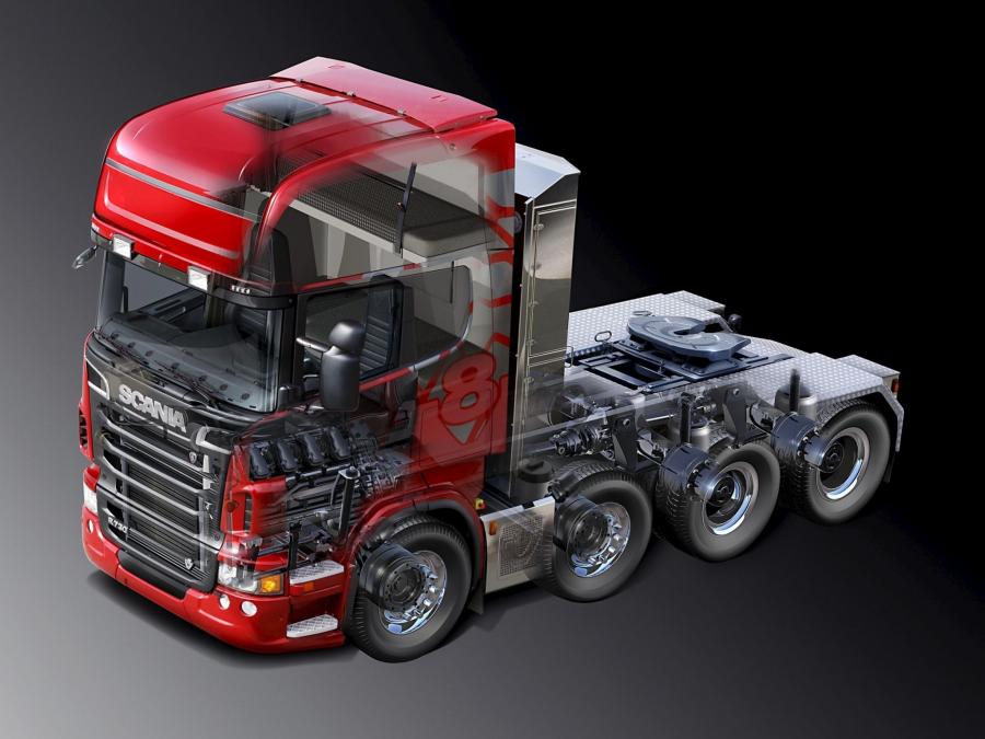 Scania R730 8x4 Topline 2010 года  (фото 1 из 5)